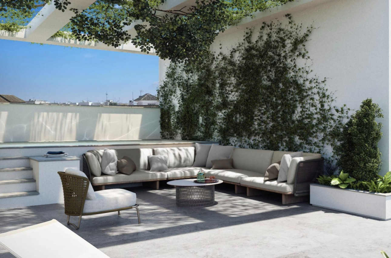 Short Term Rental - Penthouse -
Torrevieja - Playa de El Cura