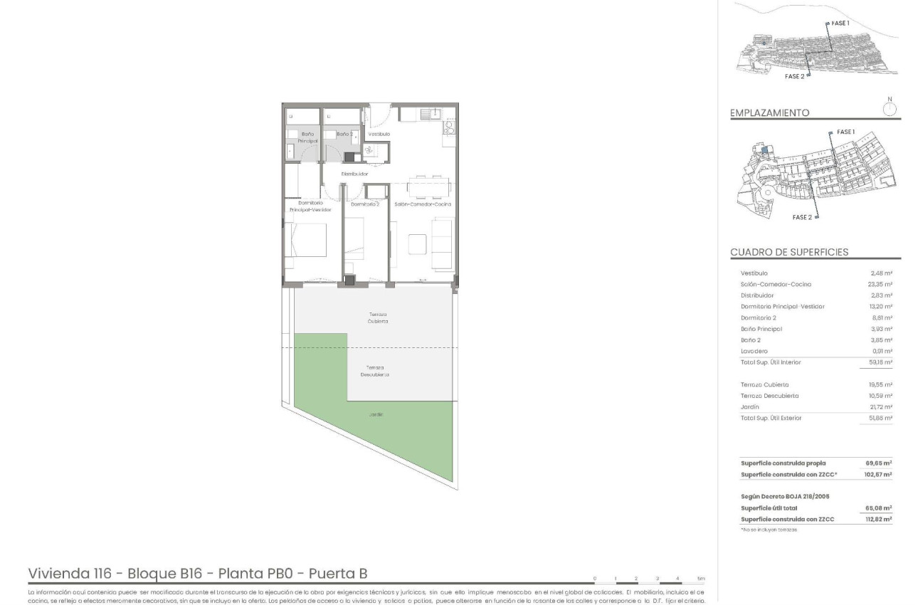 Alquiler a corto plazo - Ground floor apartment -
Mojacar - Playa Macenas (Mojácar)