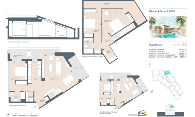 Alquiler a corto plazo - Ático -
Jávea Xàbia - centro