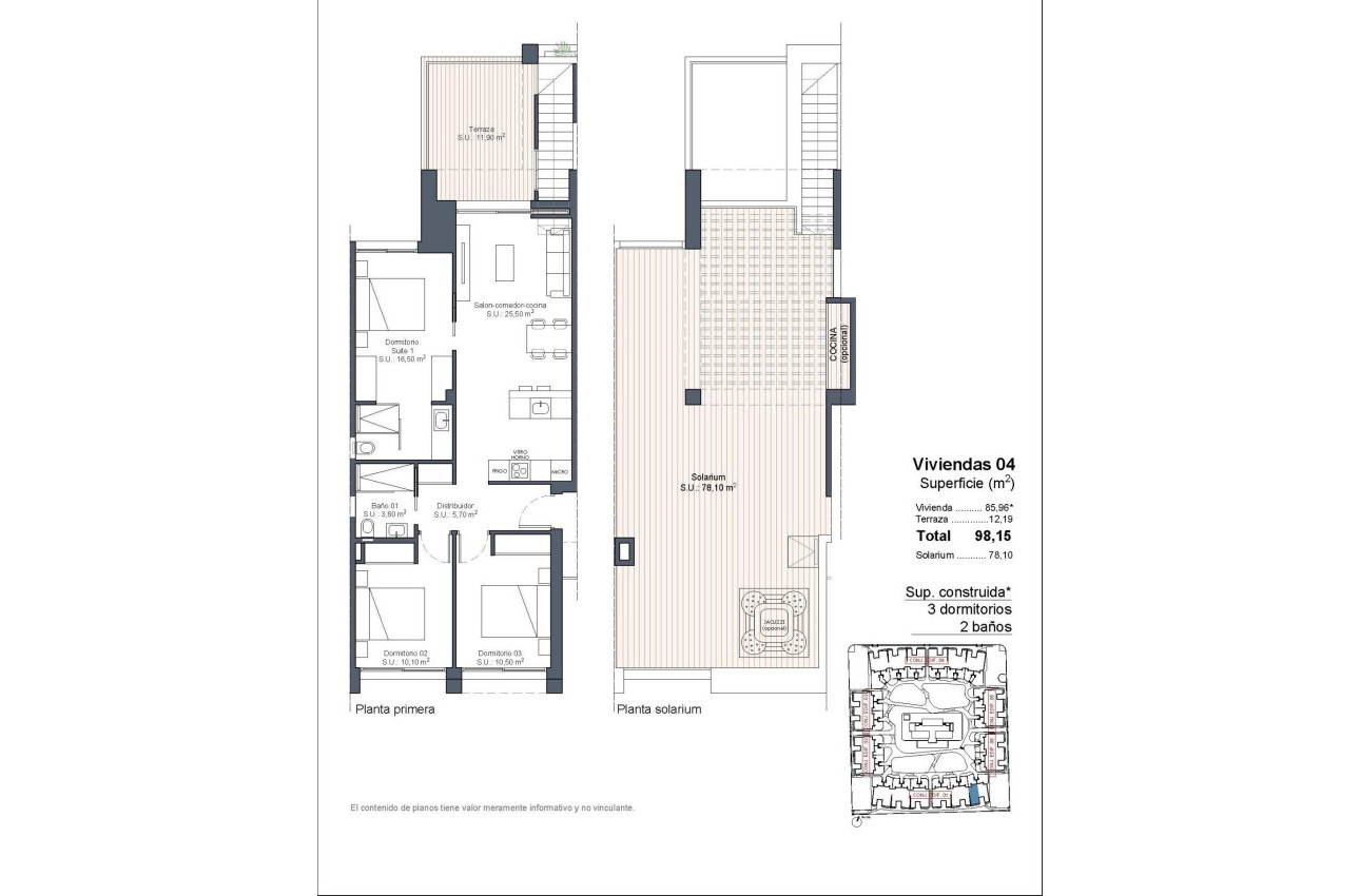 Alquiler a corto plazo - Bungalow -
Ciudad Quesada - Lo Marabú