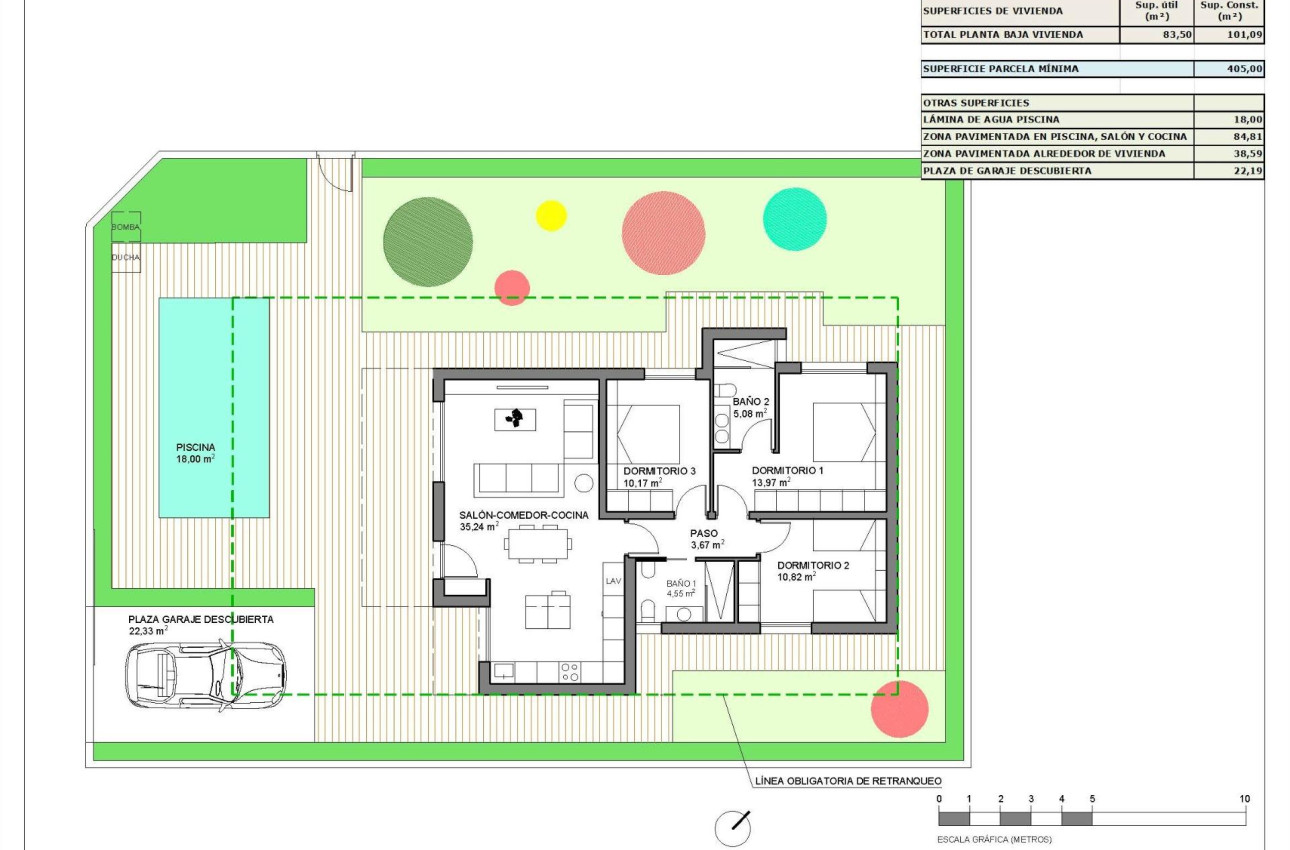 Short Term Rental - Villa -
Hondón de las Nieves - Urbaniz. La Montañosa