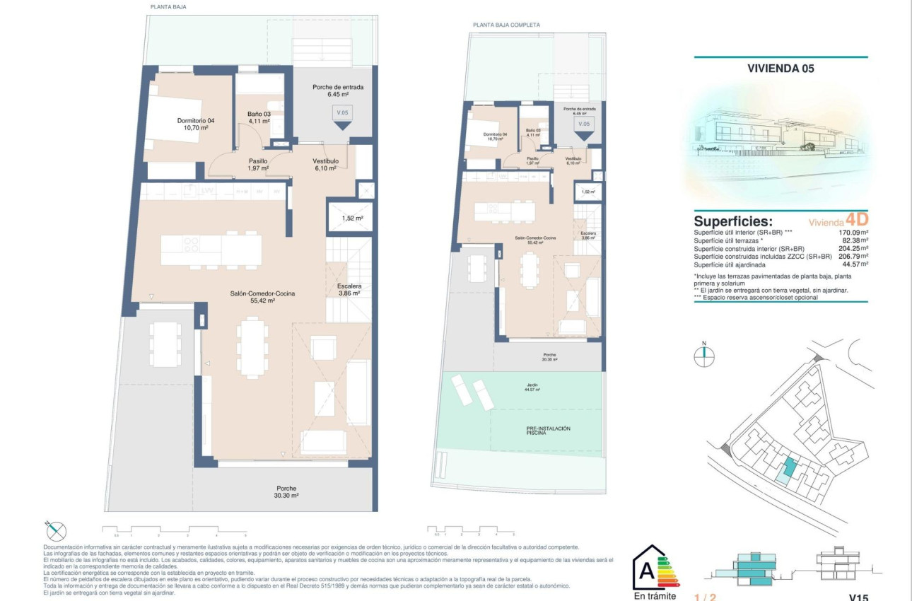 Alquiler a corto plazo - Town House -
San Juan Alicante - Cabo de las Huertas