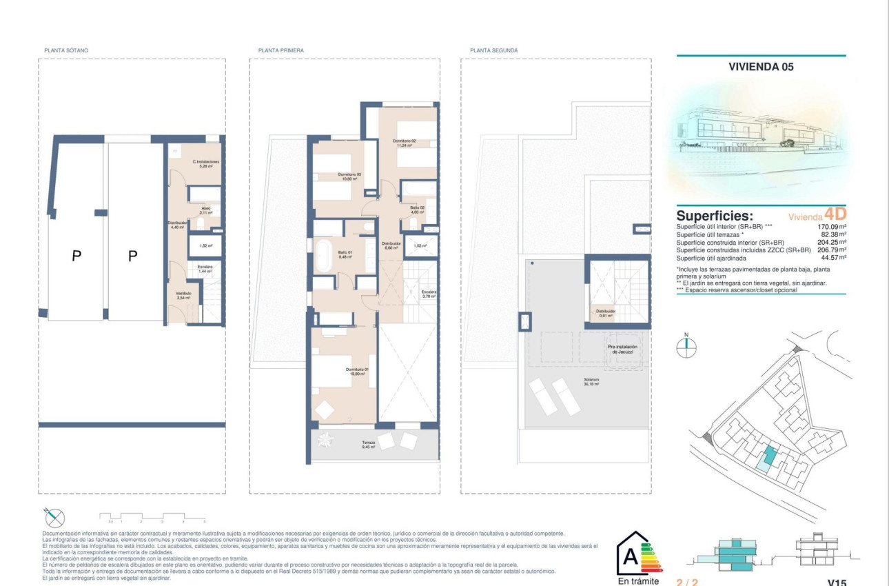 Alquiler a corto plazo - Town House -
San Juan Alicante - Cabo de las Huertas