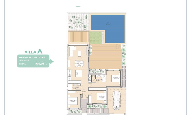 Short Term Rental - Villa -
Los Alcazares - Serena Golf