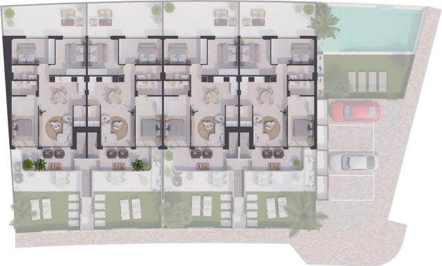 Short Term Rental - Bungalow -
San Pedro del Pinatar - Los Cuarteros