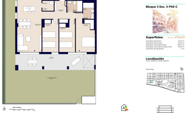 Short Term Rental - Ground floor apartment -
Denia - Puerto Denia