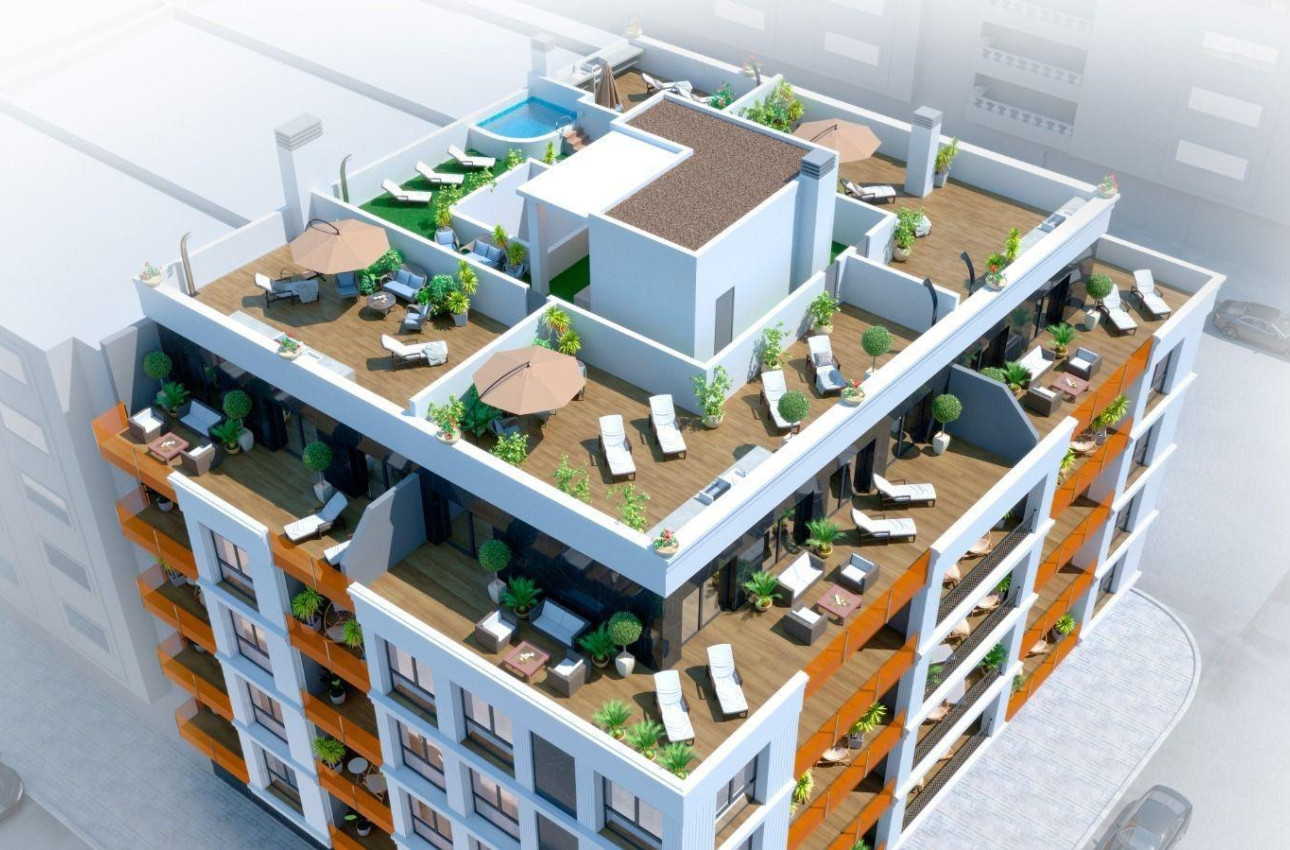 Short Term Rental - Penthouse -
Torrevieja - Parque de las Naciones