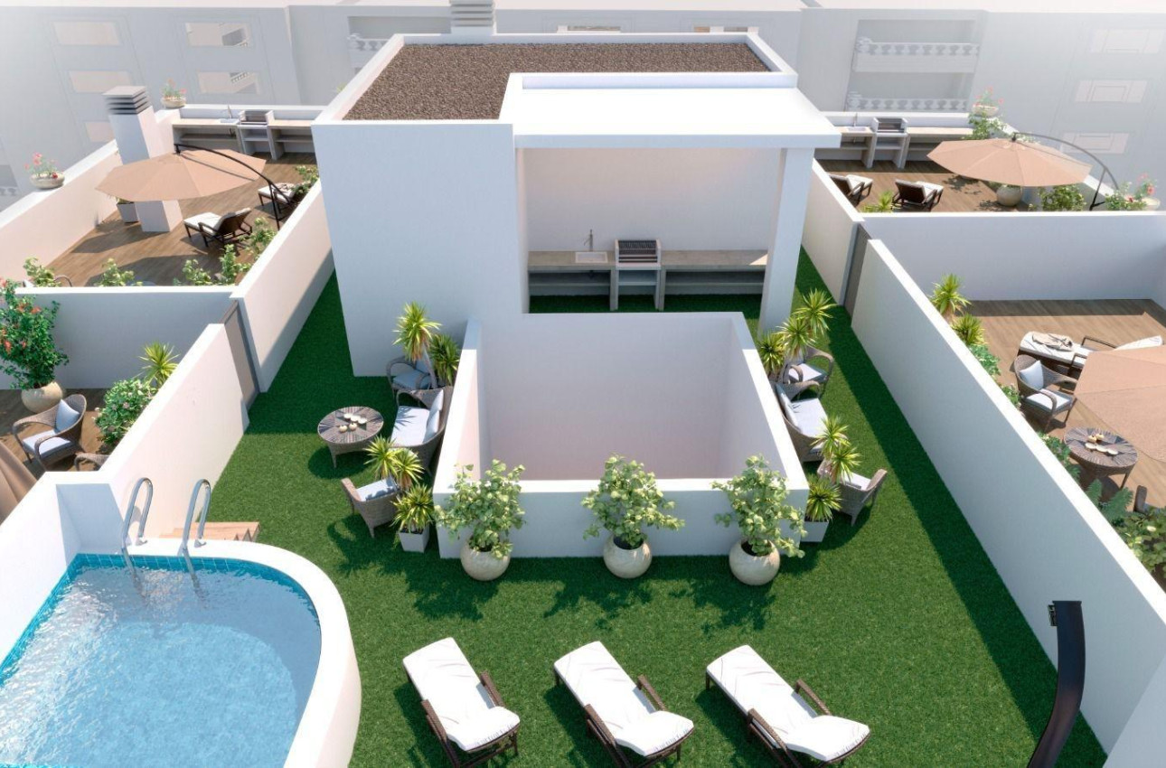 Short Term Rental - Penthouse -
Torrevieja - Parque de las Naciones