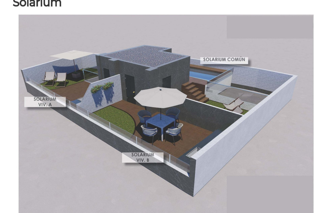 Short Term Rental - Penthouse -
Torrevieja - Playa de El Cura