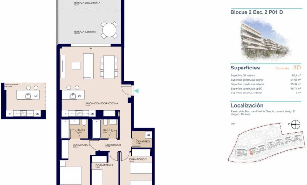 Short Term Rental - Apartment -
Denia - Playa de La Almadraba