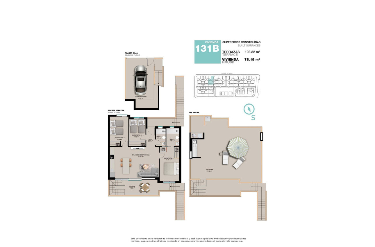 Short Term Rental - Bungalow -
Pilar de la Horadada - Torre De La Horadada
