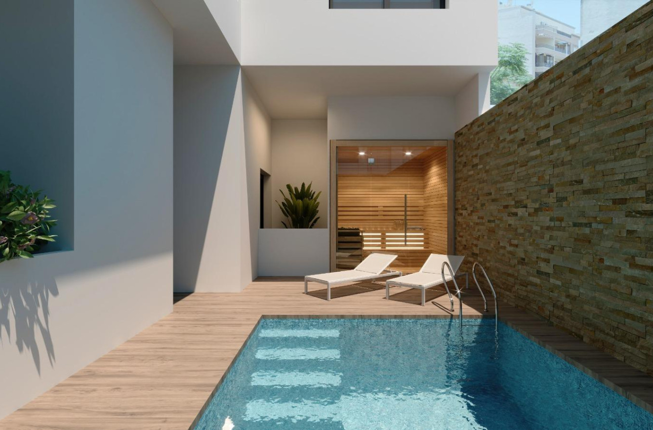 Short Term Rental - Penthouse -
Torrevieja - Playa de El Cura