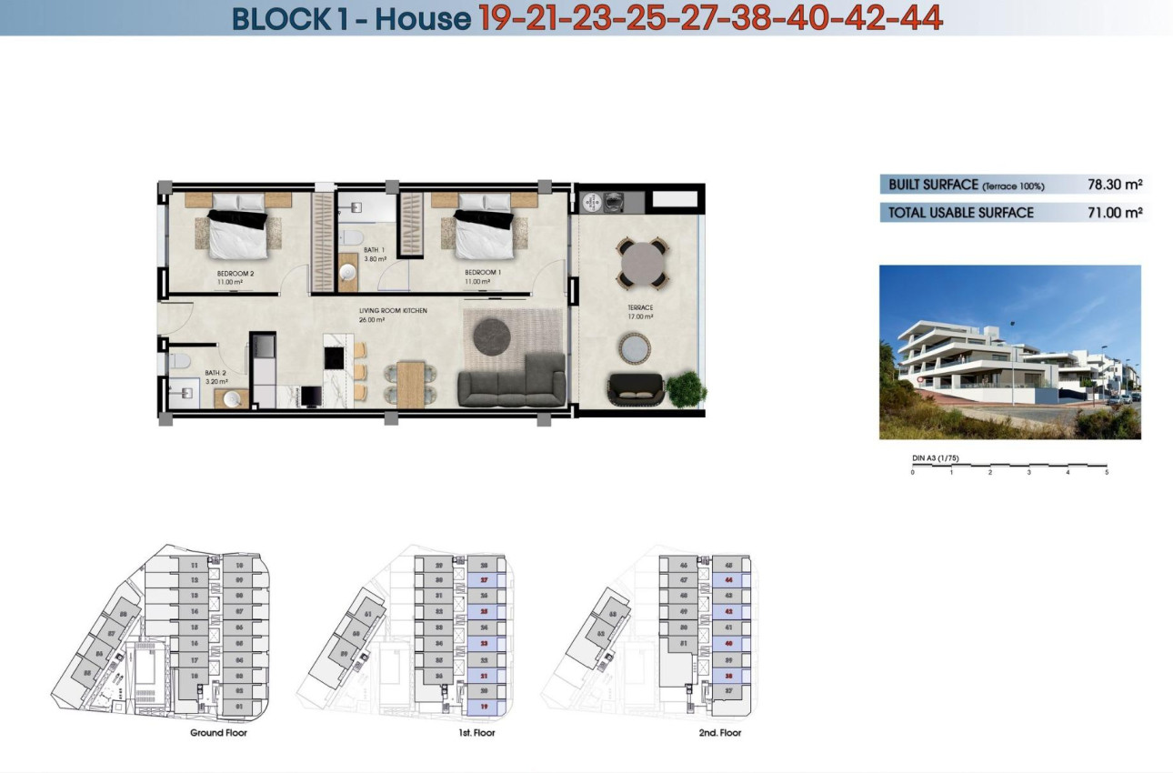 Alquiler a corto plazo - Ático -
La Marina - La Marina del Pinet