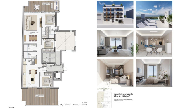 Alquiler a corto plazo - Ático -
Guardamar del Segura - Pueblo