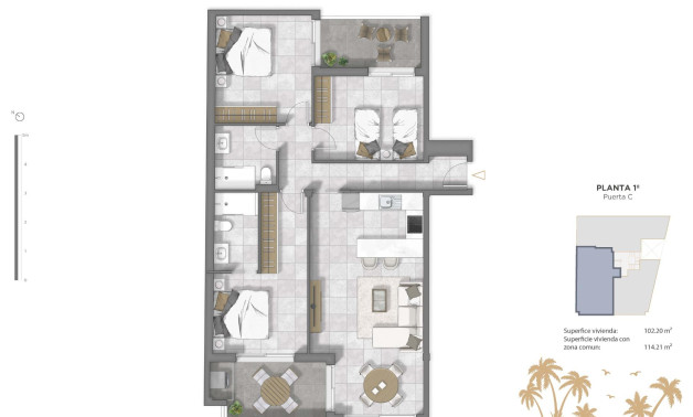 Краткосрочная аренда - Apartment -
Guardamar del Segura - Pueblo