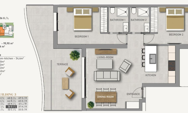 Краткосрочная аренда - Apartment -
Guardamar del Segura - El Raso