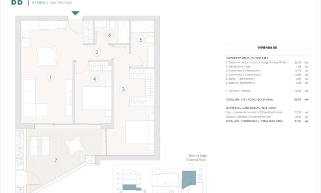 Alquiler a corto plazo - Apartment -
Benijofar - Pueblo