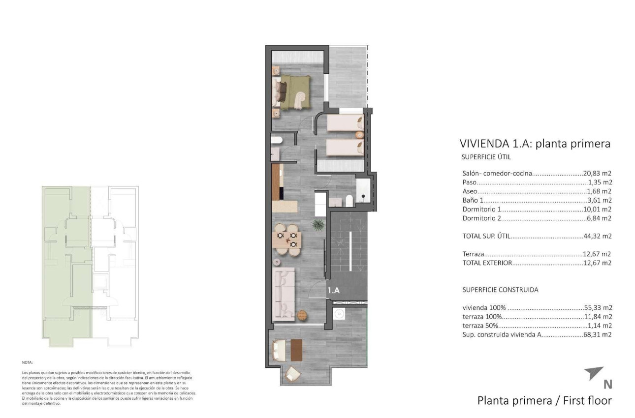 Alquiler a corto plazo - Apartment -
Pilar de la Horadada - Torre De La Horadada