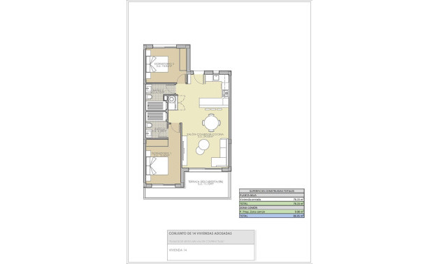Short Term Rental - Bungalow -
Rojales - Pueblo