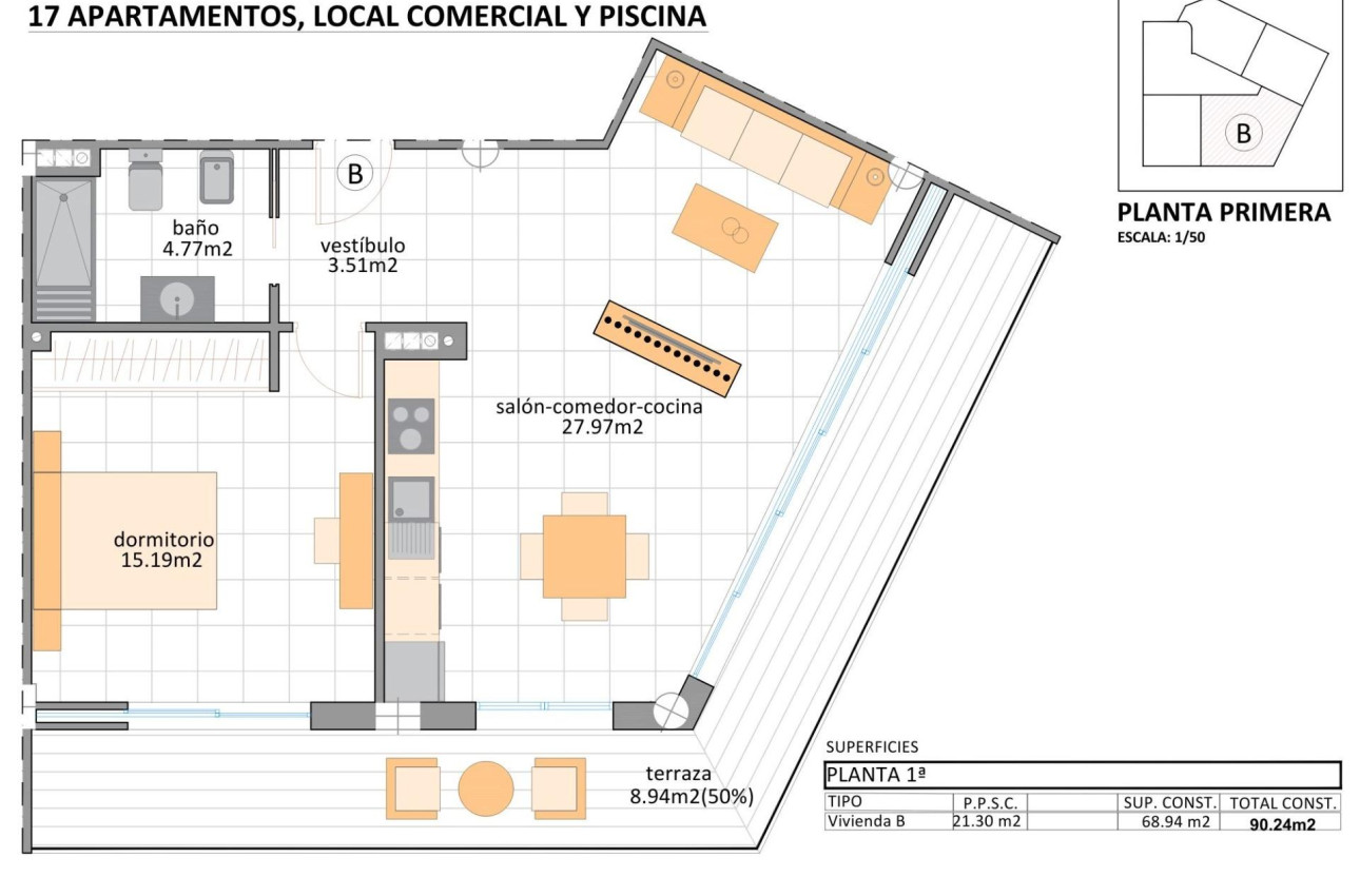 Short Term Rental - Apartment -
San Pedro del Pinatar - Lo Pagan