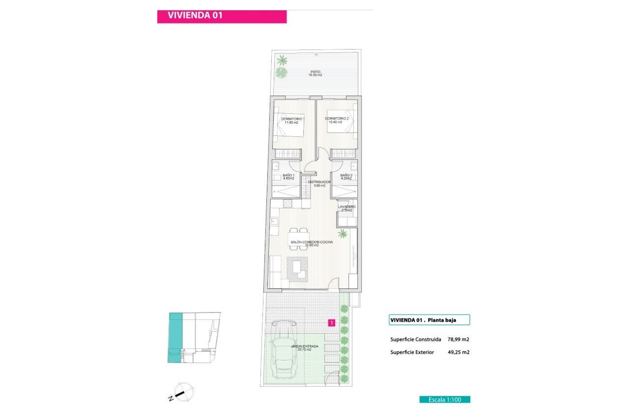 Short Term Rental - Bungalow -
San Pedro del Pinatar - Lo Pagan