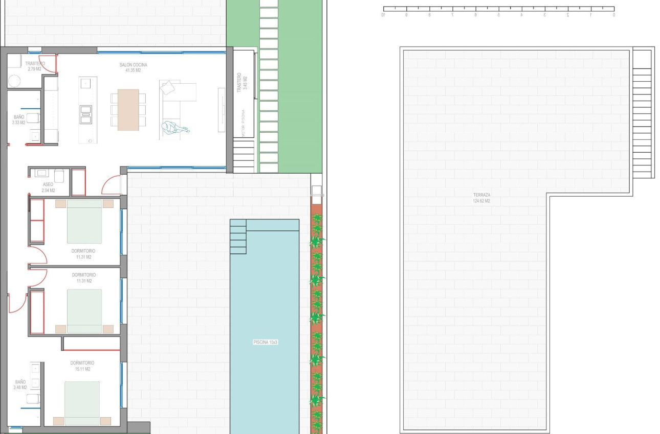 Short Term Rental - Villa -
Los Alcazares - Serena Golf