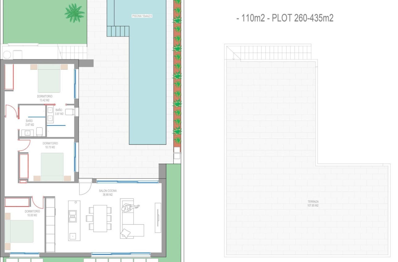 Short Term Rental - Villa -
San Javier - Parque del doce