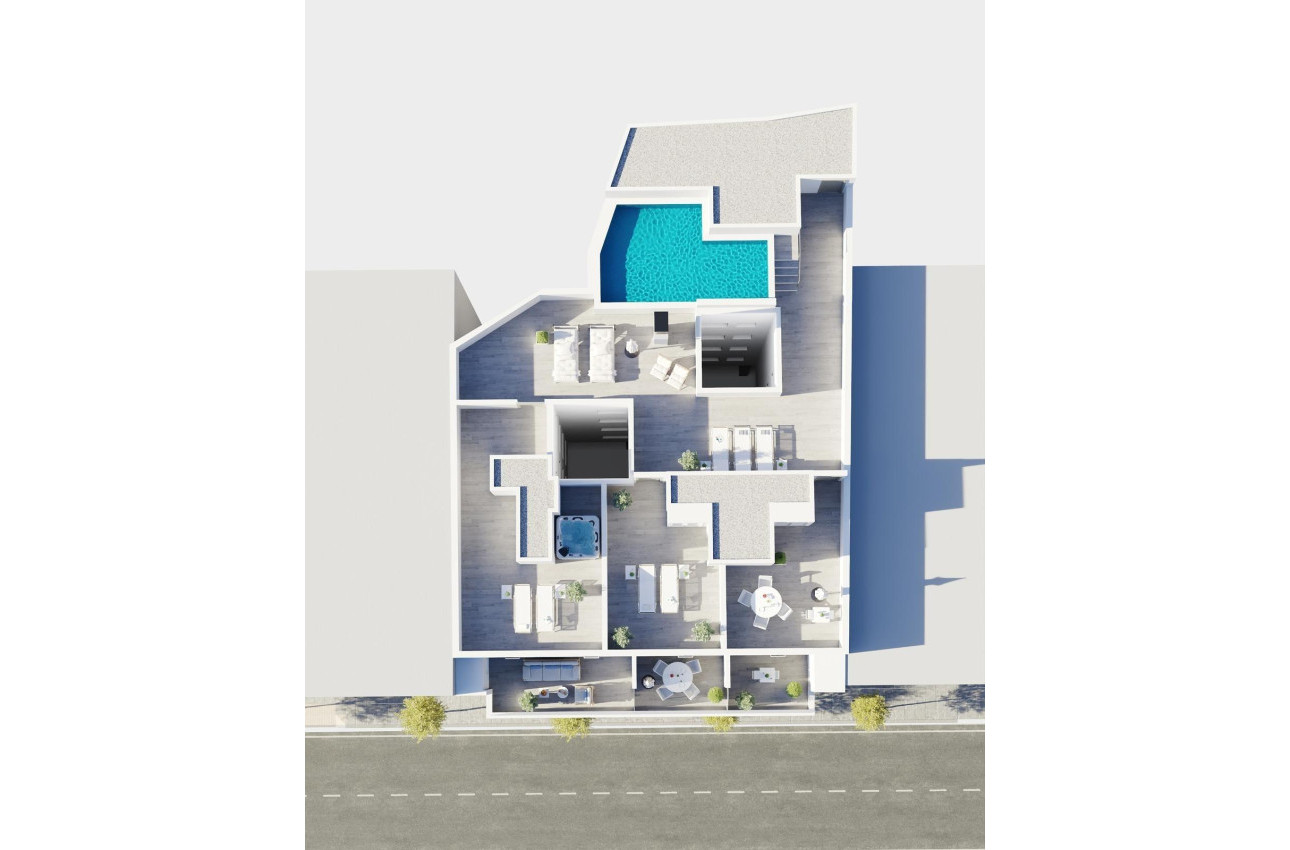 Short Term Rental - Penthouse -
Torrevieja - Centro