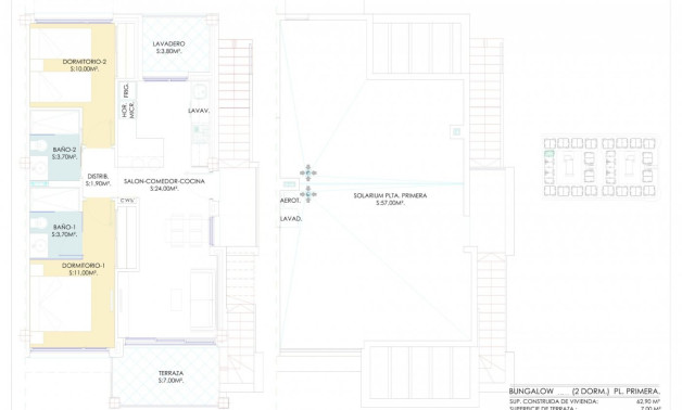 Short Term Rental - Bungalow -
Torrevieja - Los Balcones