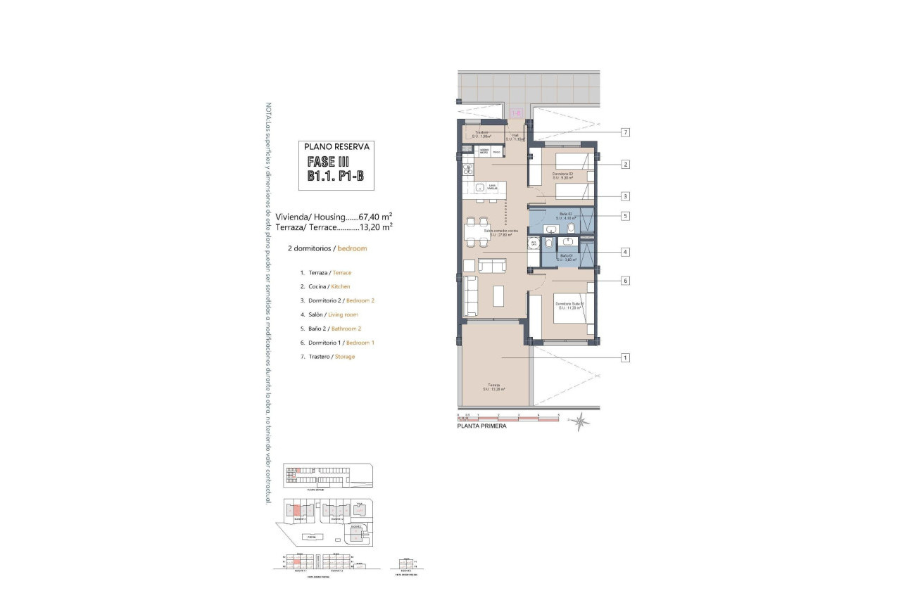 Alquiler a corto plazo - Apartment -
Los Alcazares - La Serena Golf