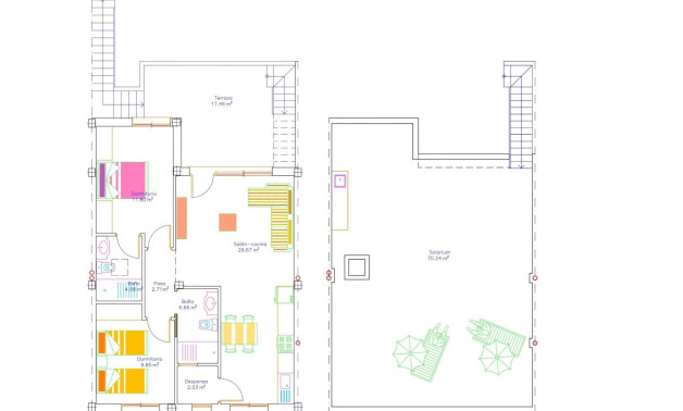 Short Term Rental - Bungalow -
San Javier - pueblo