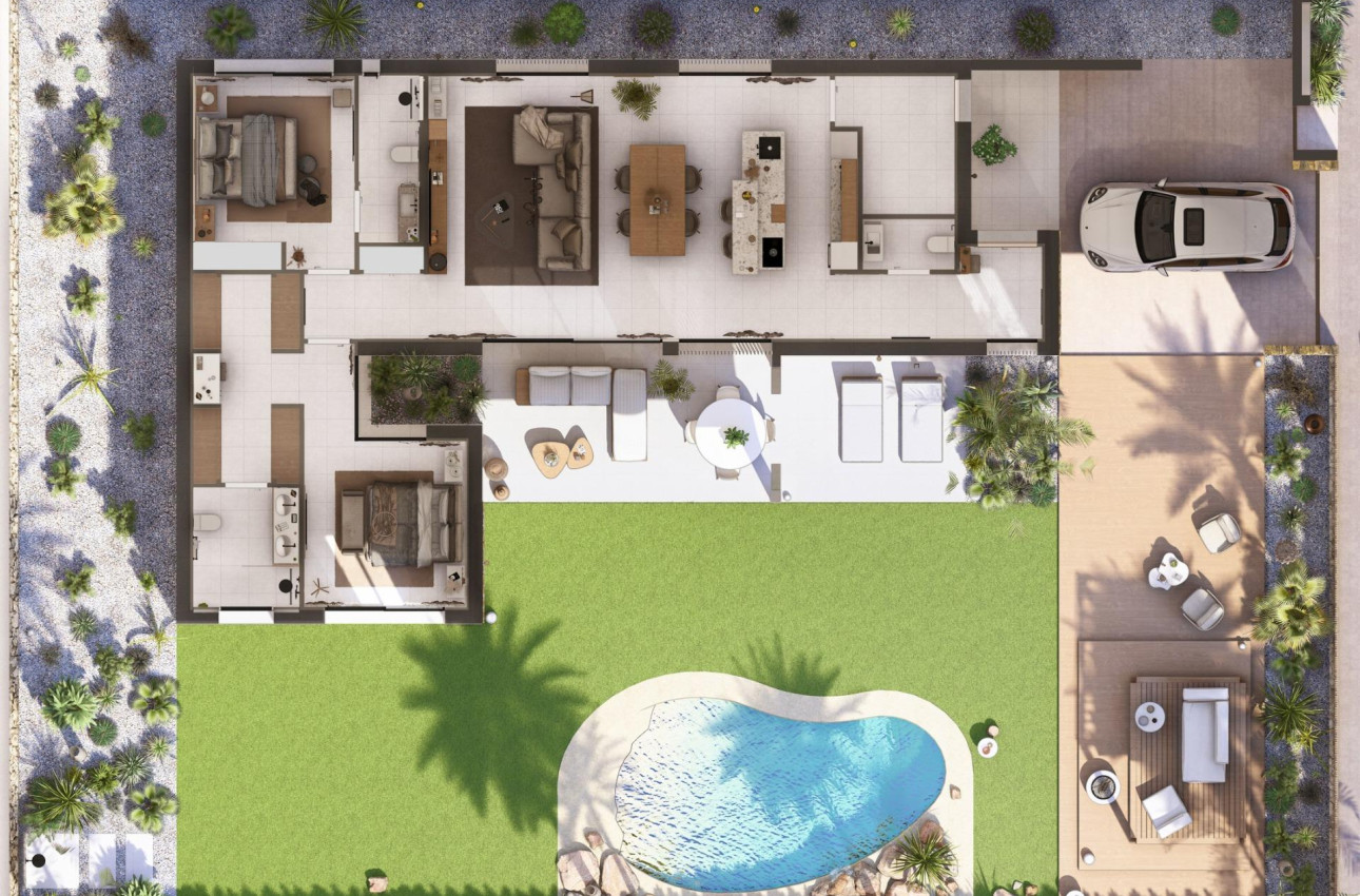 Alquiler a corto plazo - Villa -
Baños y Mendigo - Altaona Golf