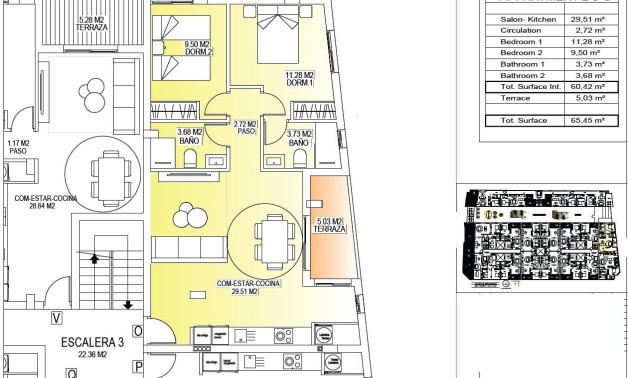 Short Term Rental - Penthouse -
San Miguel de Salinas - Pueblo