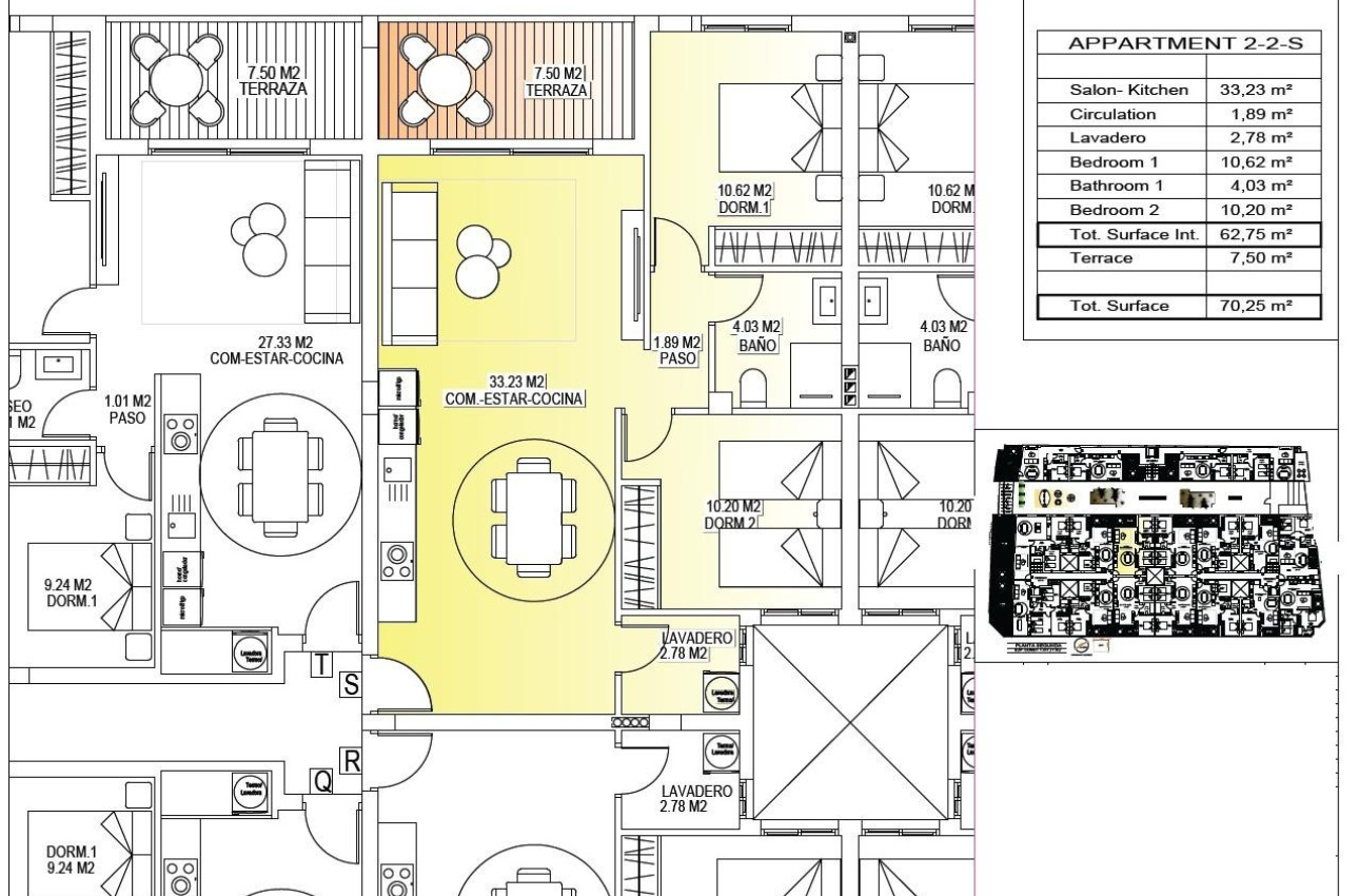 Short Term Rental - Penthouse -
San Miguel de Salinas - Pueblo