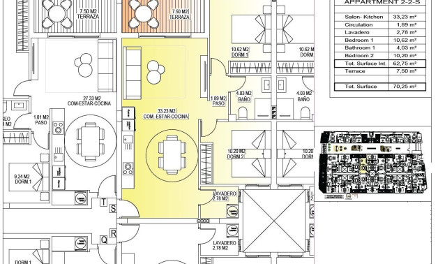 Short Term Rental - Penthouse -
San Miguel de Salinas - Pueblo