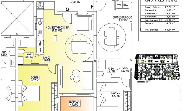 Short Term Rental - Penthouse -
San Miguel de Salinas - Pueblo