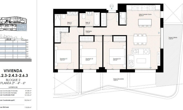 Краткосрочная аренда - Apartment -
Villajoyosa - Playa del Torres