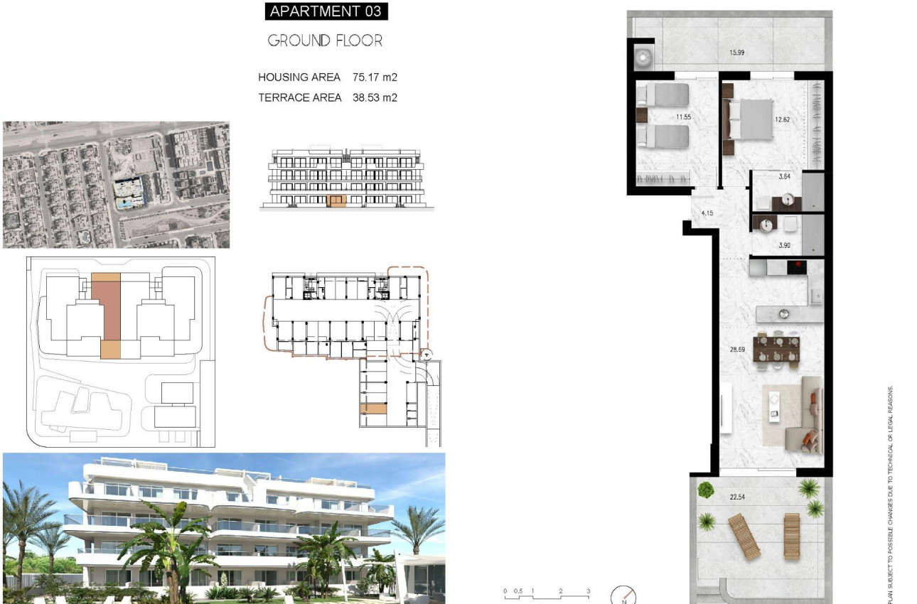 New Build - Apartment -
Orihuela Costa - Lomas de Cabo Roig