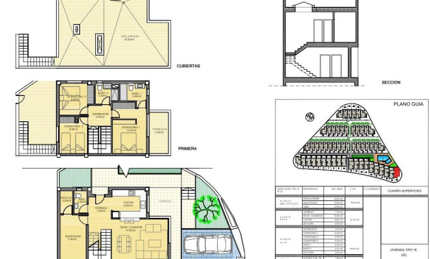 Obra nueva - Town House -
Monforte del Cid - Alenda Golf