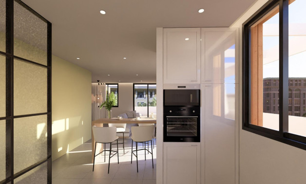 Obra nueva - Ático -
Jávea Xàbia - Pueblo