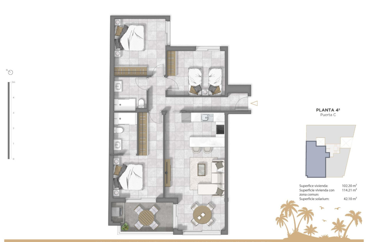 New Build - Penthouse -
Guardamar del Segura - Pueblo