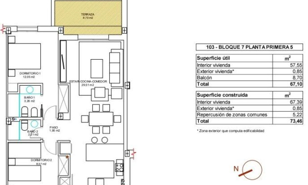 New Build - Apartment -
Vera - El Playazo