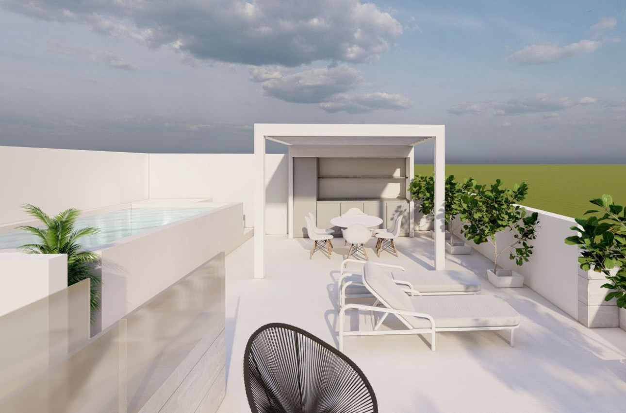 New Build - Bungalow -
Pilar de la Horadada - pueblo