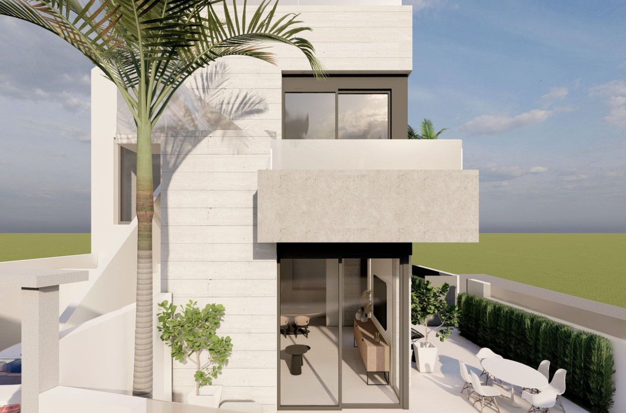 New Build - Bungalow -
Pilar de la Horadada - pueblo