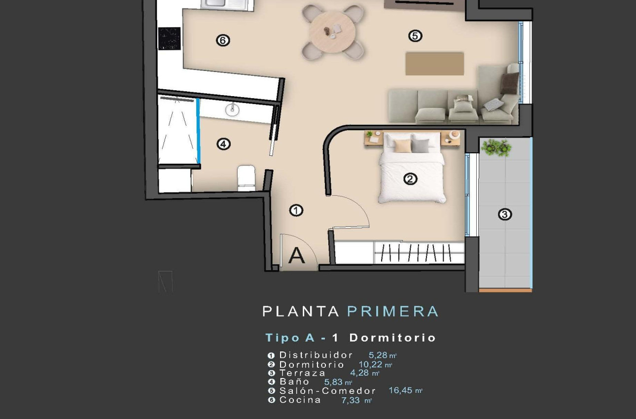 New Build - Apartment -
Torrevieja - Centro