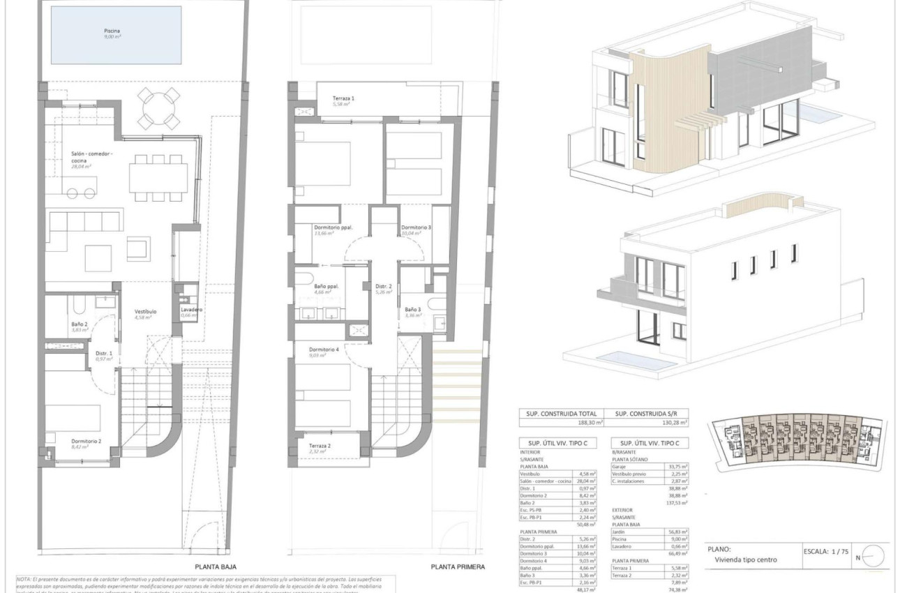 Obra nueva - Villa -
Aguilas - Los Jardines