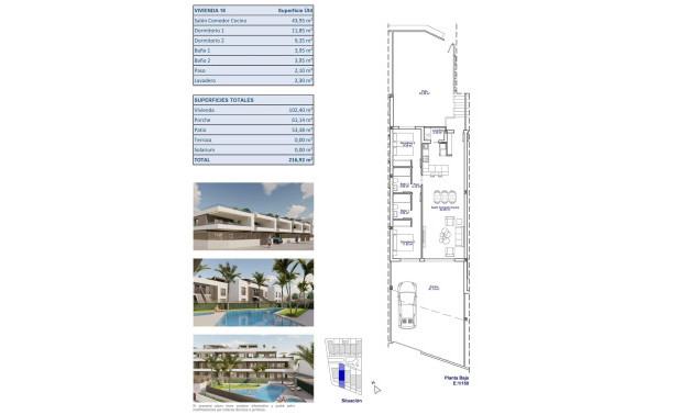 Obra nueva - Bungalow -
Pilar de la Horadada - pueblo