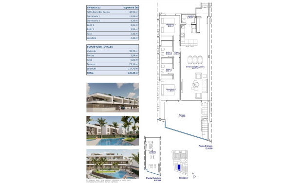 Obra nueva - Bungalow -
Pilar de la Horadada - pueblo