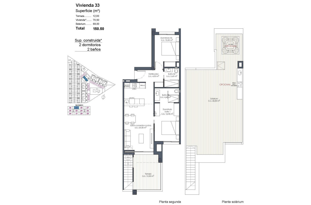 Obra nueva - Ático -
Los Alcazares - Serena Golf