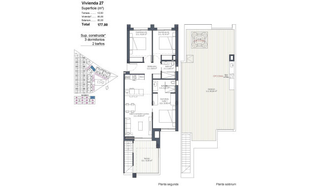 Obra nueva - Ático -
Los Alcazares - Serena Golf